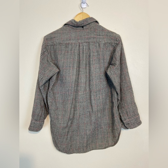 Vintage Sir Pendleton Wool Button Down Shirt Plaid Check Flannel Lined L - Picture 5 of 6